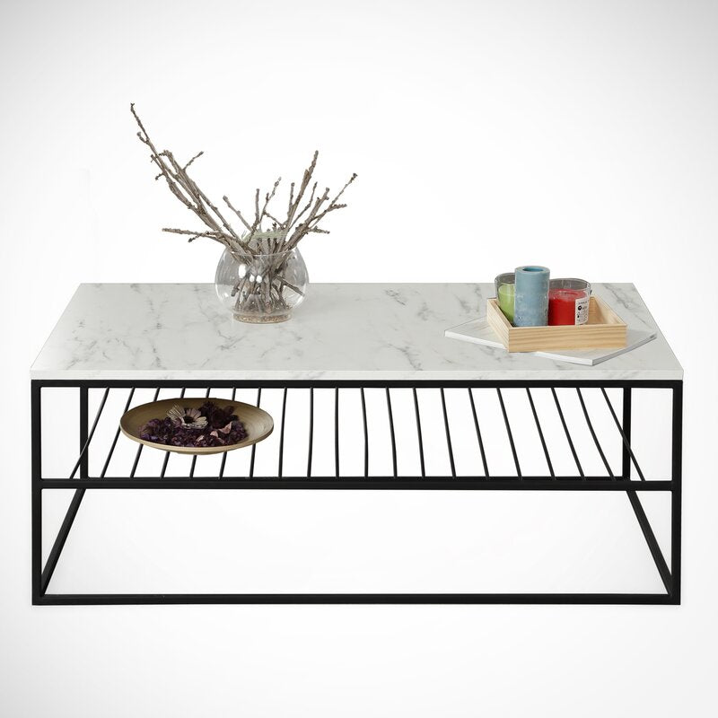 Vista Metal Coffee Table For Living Room