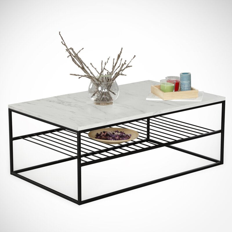 Vista Metal Coffee Table For Living Room
