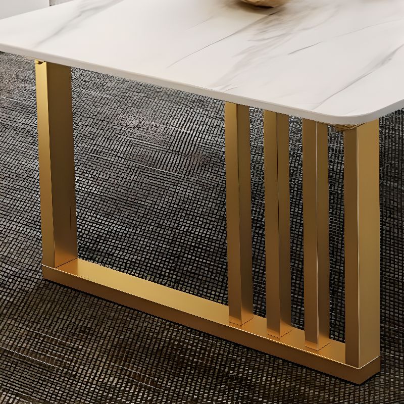 Samar Stainless Steel Frame Coffee Table for Living Room