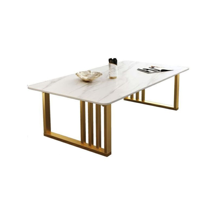 Samar Stainless Steel Frame Coffee Table for Living Room