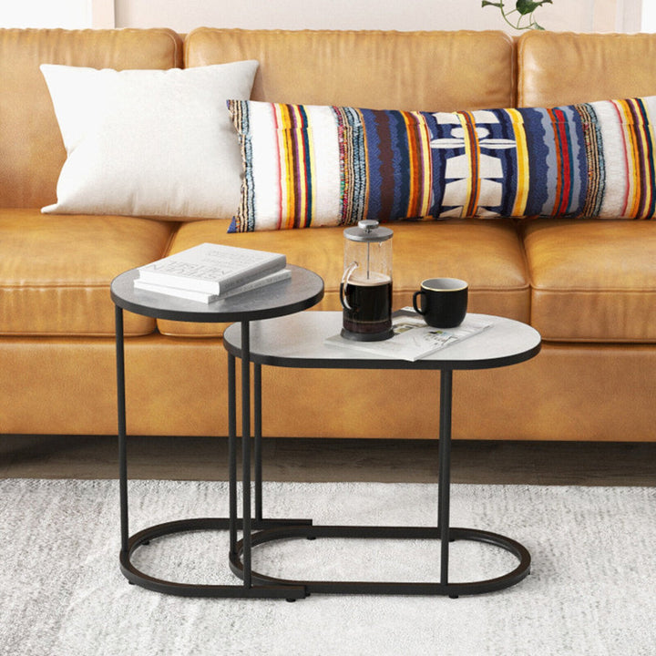 Blossom Metal Coffee Table For Living Room