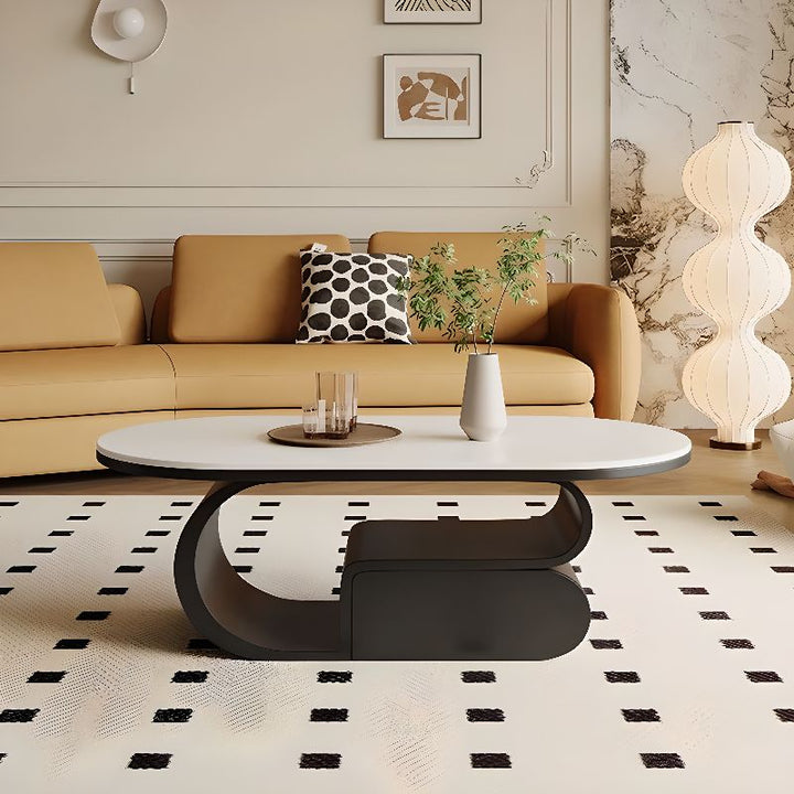 Tanish Stainless Steel Coffee Table For Living Room