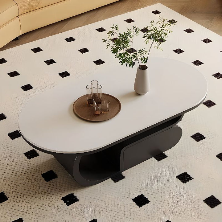 Tanish Stainless Steel Coffee Table For Living Room