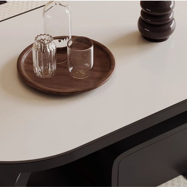 Tanish Stainless Steel Coffee Table For Living Room