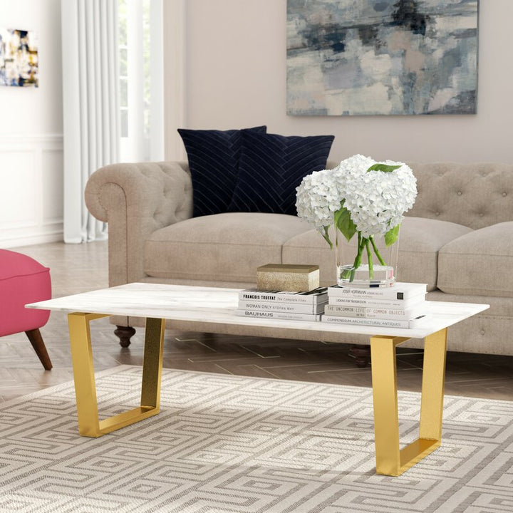 Purnima Metal Coffee Table For Living Room