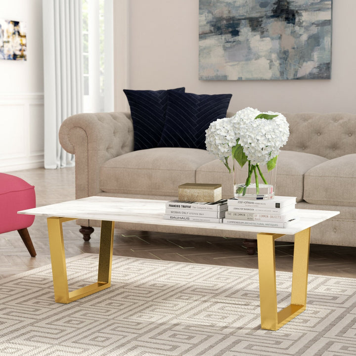 Purnima Metal Coffee Table For Living Room