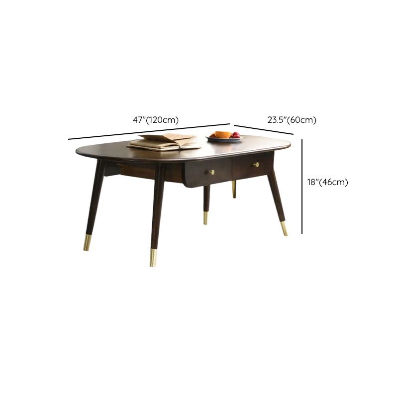 Uday Solid Wood Coffee Table for Living Room