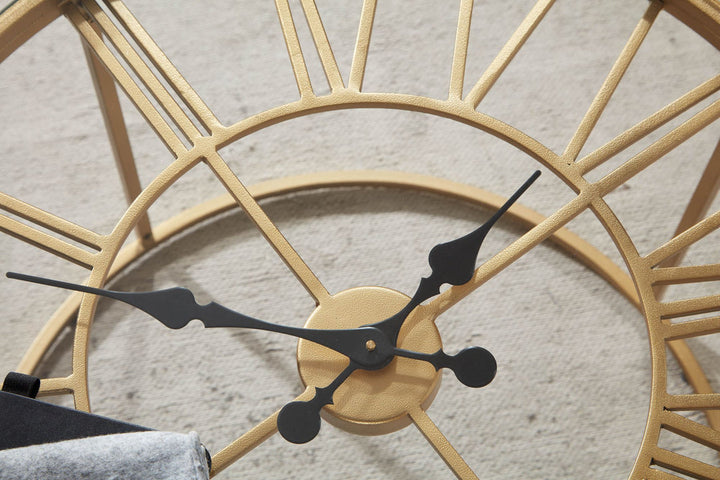 Nidhi Clock Coffee Table For Living Room