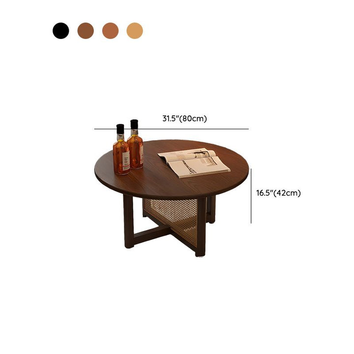 Ved Solid Wood Coffee Table for Living Room