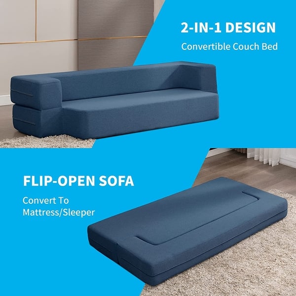 Namrata Premium Velvet 3 Seater Fabric Sofa Cum Bed