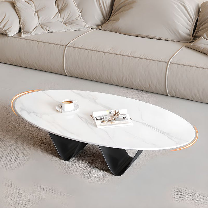 Viaan Stainless Steel Coffee Table for Living Room