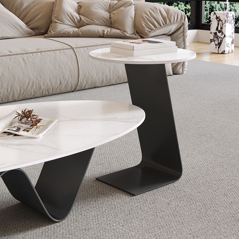 Viaan Stainless Steel Coffee Table for Living Room