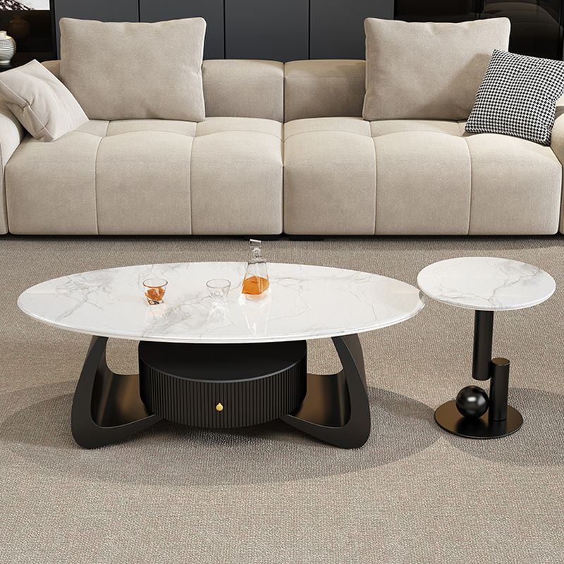 Yash Stainless Steel Frame Coffee Table for Living Room