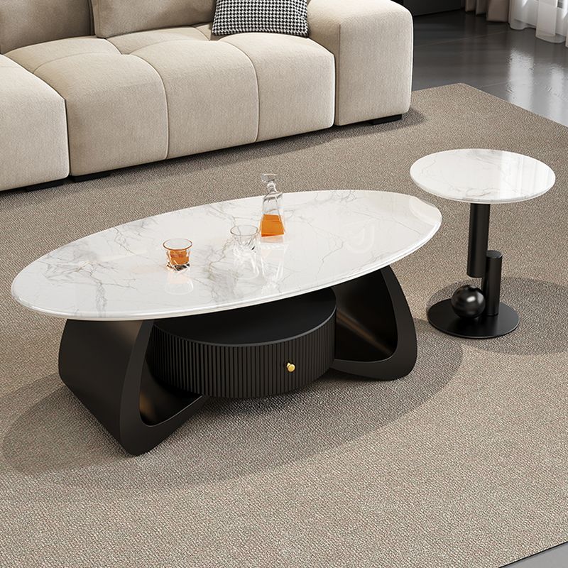 Yash Stainless Steel Frame Coffee Table for Living Room