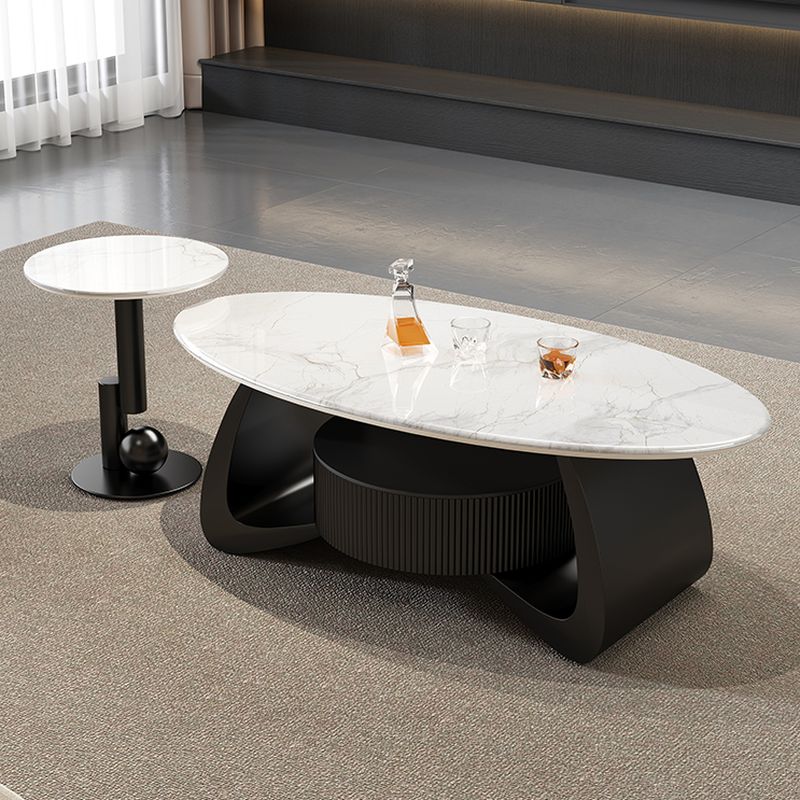 Yash Stainless Steel Frame Coffee Table for Living Room