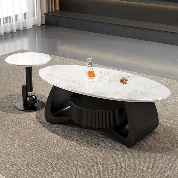 Yash Stainless Steel Frame Coffee Table for Living Room