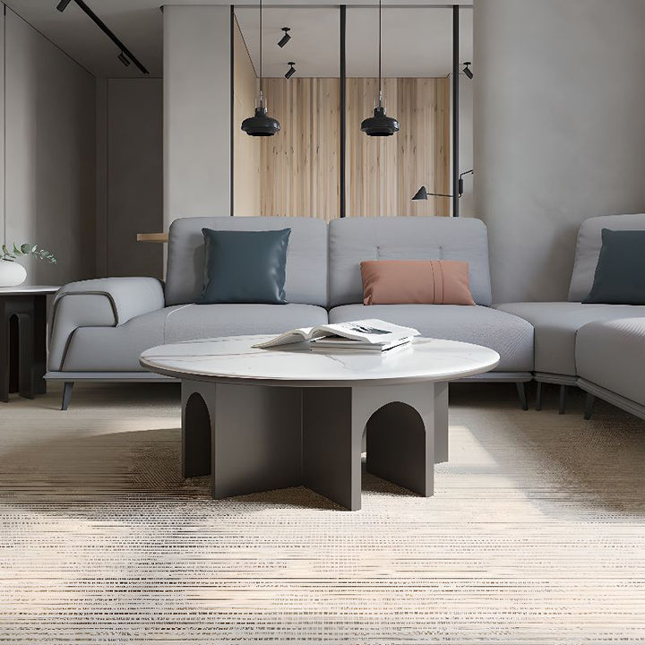 Chaitanya Stainless Steel Coffee Table for Living Room