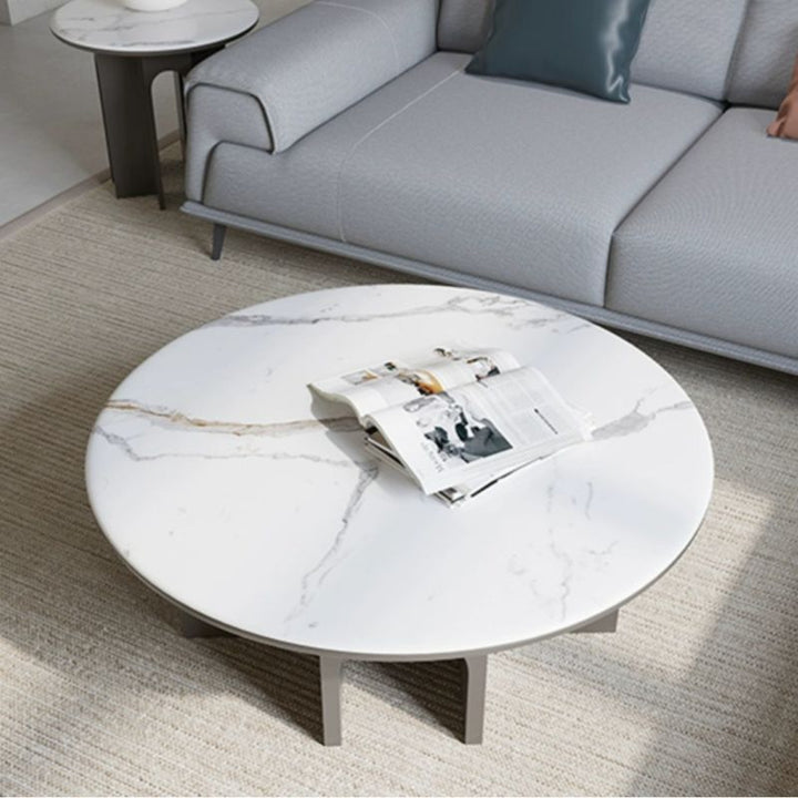 Chaitanya Stainless Steel Coffee Table for Living Room