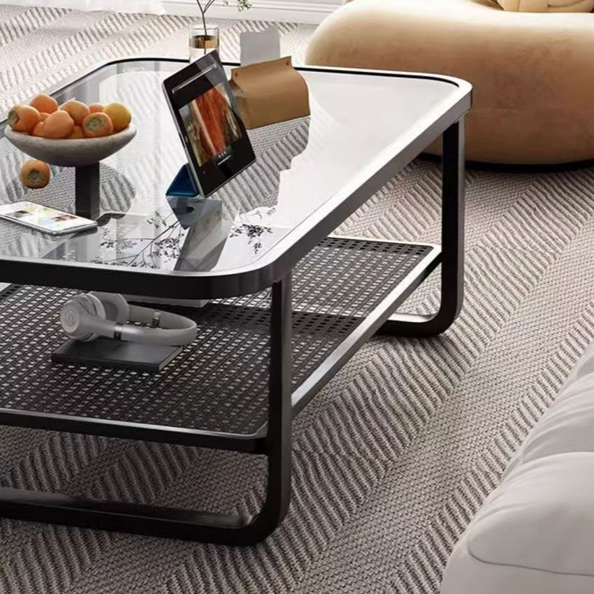 Dev Stainless Steel Coffee Table for Living Room