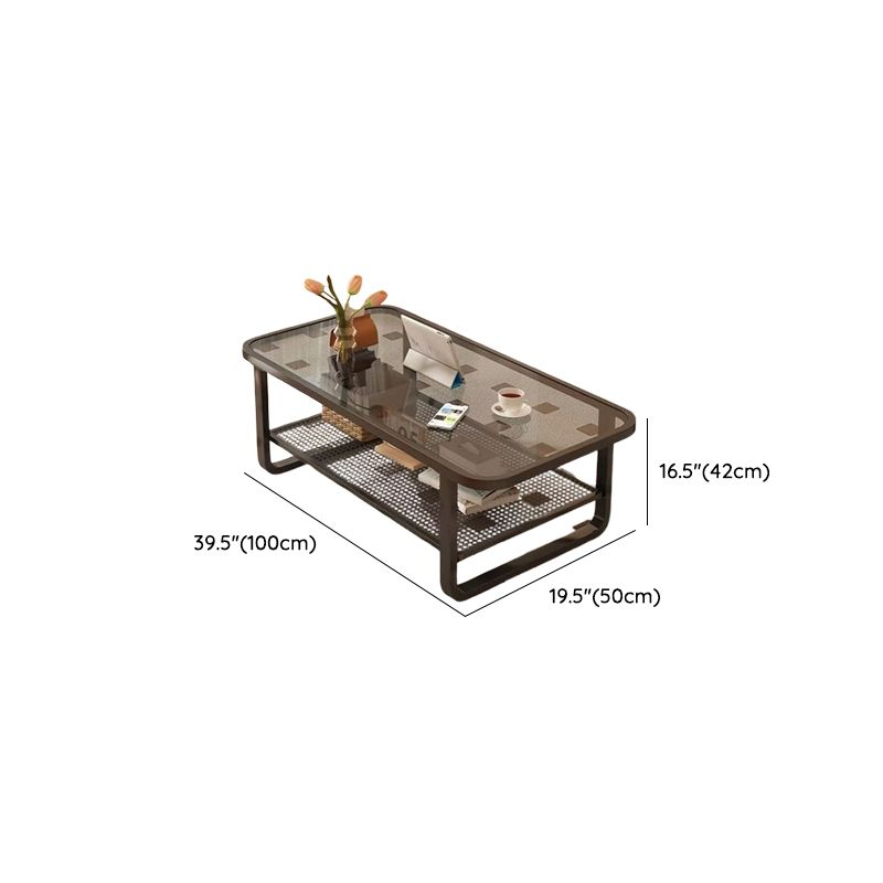 Dev Stainless Steel Coffee Table for Living Room