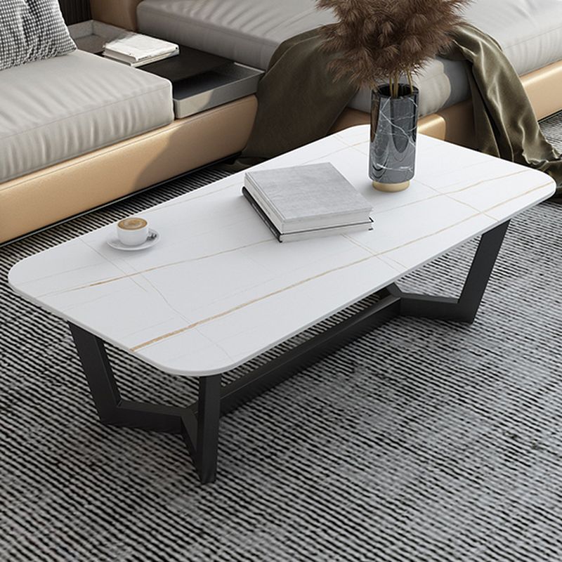 Ekansh Stainless Steel Coffee Table for Living Room