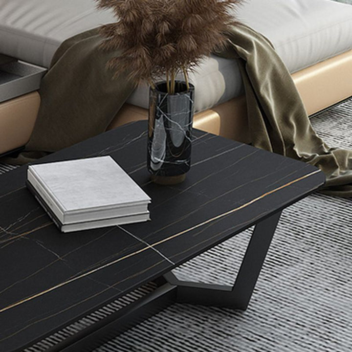 Ekansh Stainless Steel Coffee Table for Living Room
