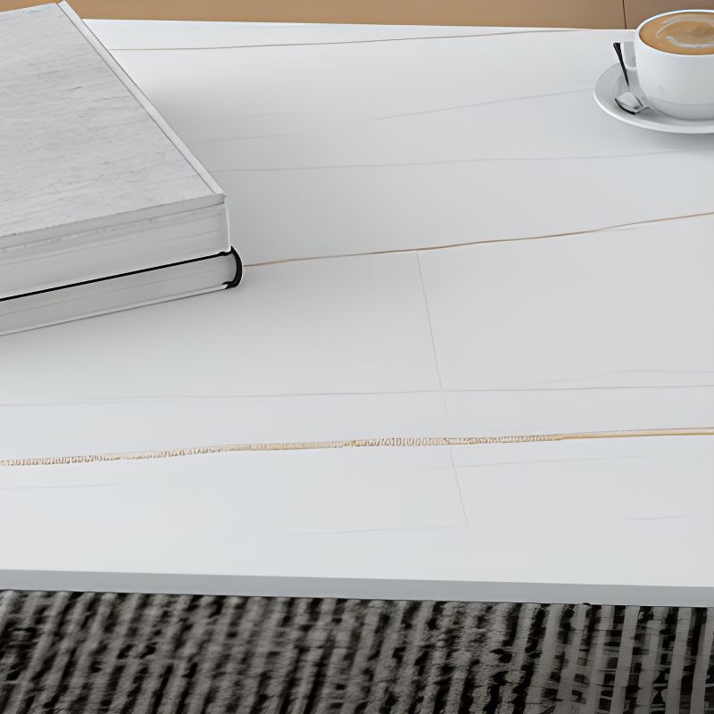 Ekansh Stainless Steel Coffee Table for Living Room