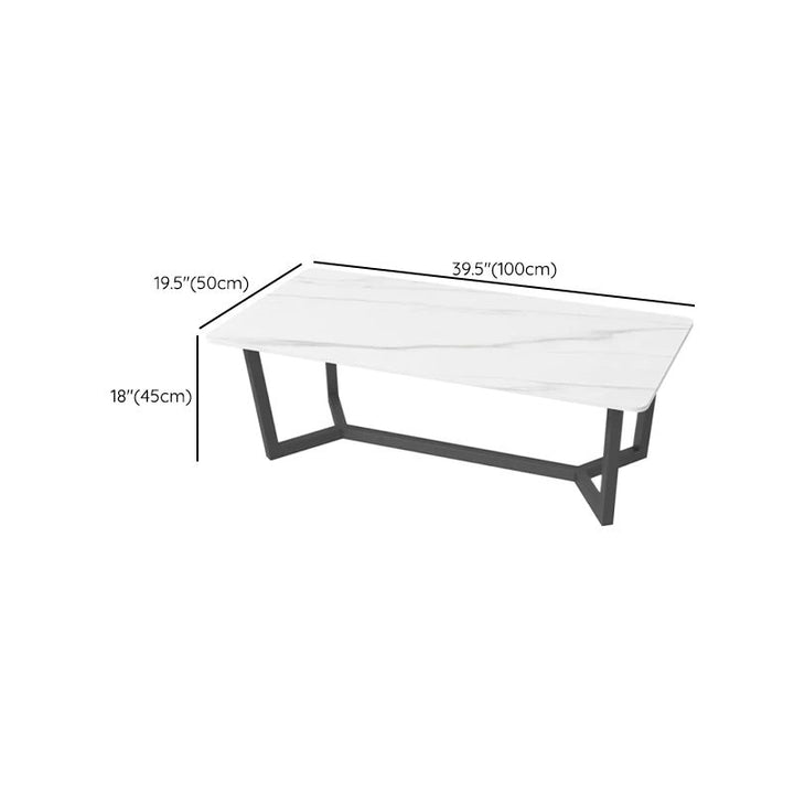 Ekansh Stainless Steel Coffee Table for Living Room