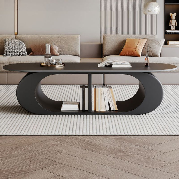 Gyan Stainless Steel Frame Coffee Table for Living Room