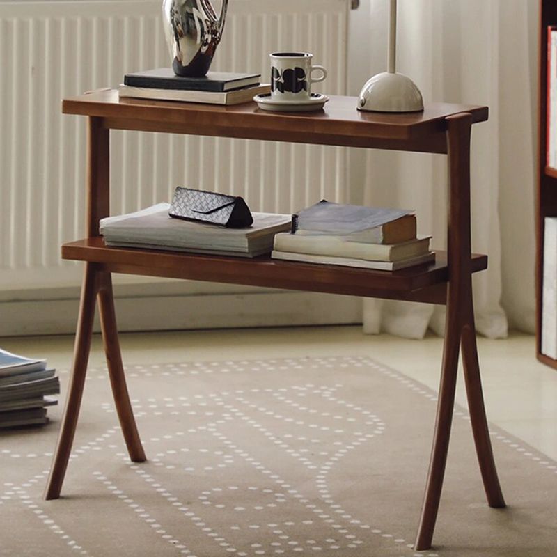 Yegor Solid Wood Bookshelves | Storage Shelves | Side Table for Living Room