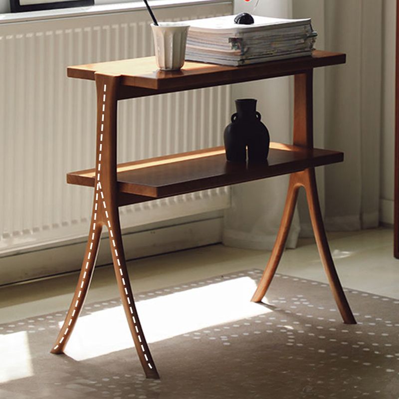 Yegor Solid Wood Bookshelves | Storage Shelves | Side Table for Living Room