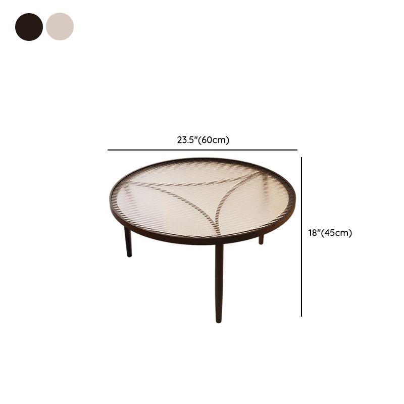 Jivin Stainless Steel Frame Coffee Table for Living Room