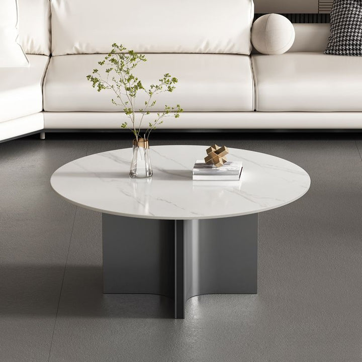 Kian Stainless Steel Frame Coffee Table for Living Room