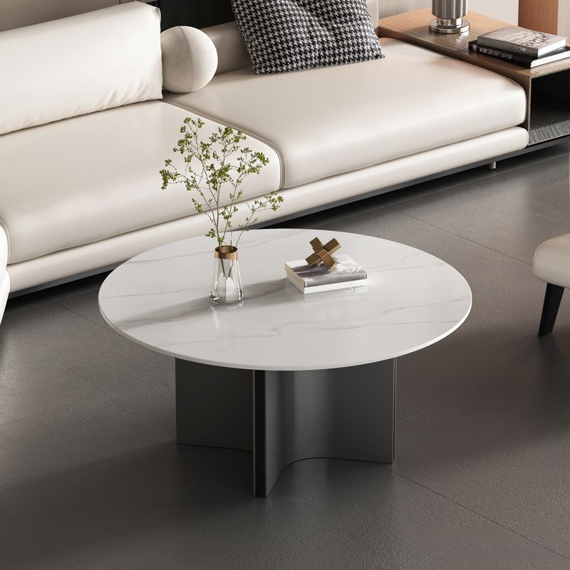Kian Stainless Steel Frame Coffee Table for Living Room