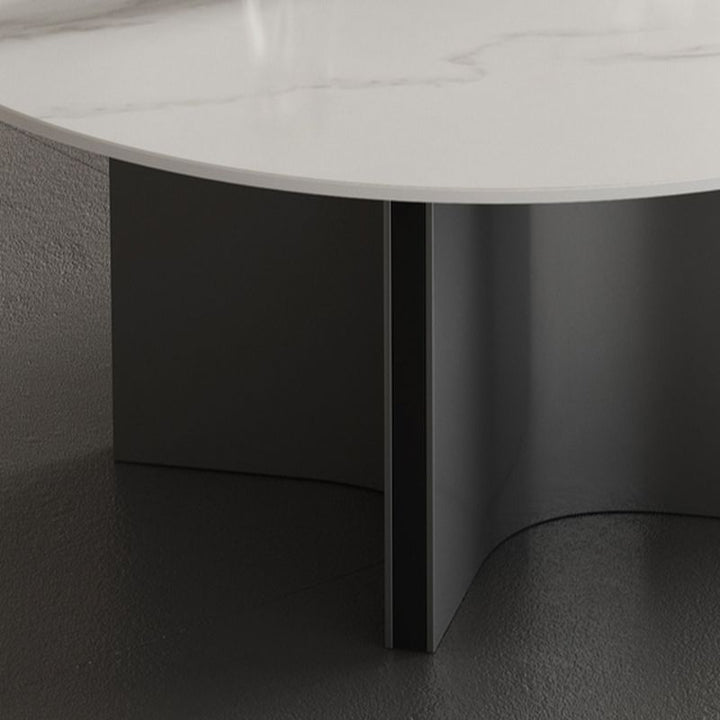 Kian Stainless Steel Frame Coffee Table for Living Room