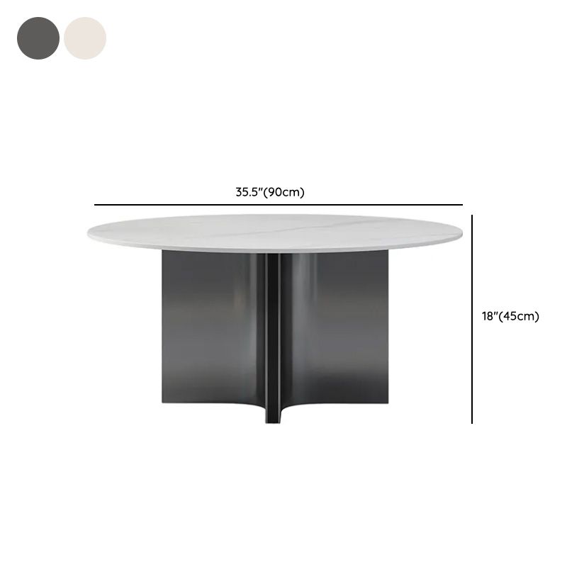 Kian Stainless Steel Frame Coffee Table for Living Room