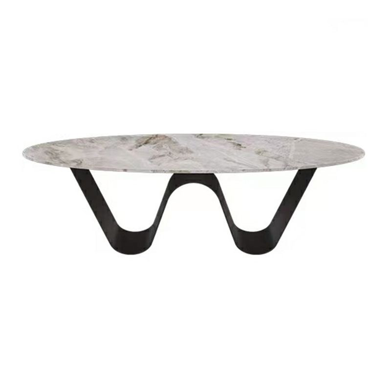 Manan Stainless Steel Frame Coffee Table for Living Room