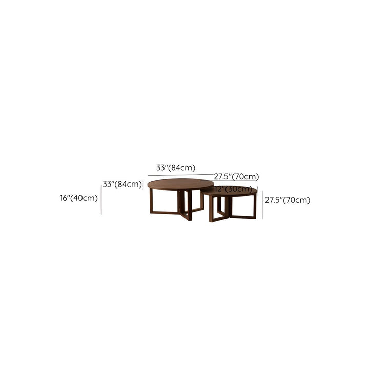 Nirav Solid Wood Coffee Table for Living Room