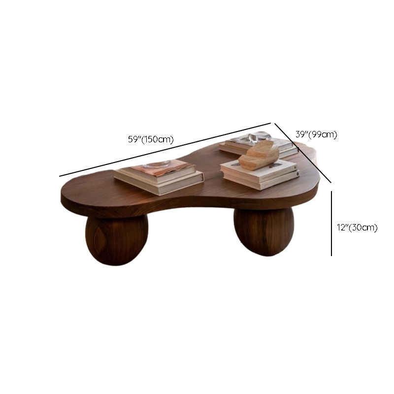 Falak Solid Wood Coffee Table for Living Room