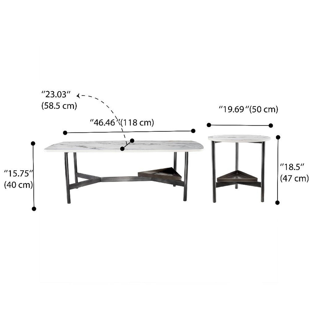 Vidhi Metal Coffee Table