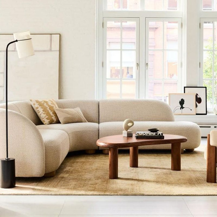 Ekisha Solid Wood Coffee Table for Living Room