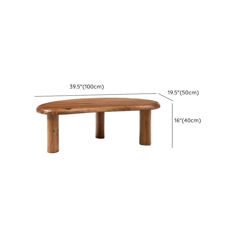 Ekisha Solid Wood Coffee Table for Living Room