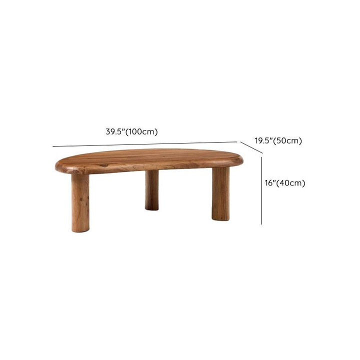 Ekisha Solid Wood Coffee Table for Living Room