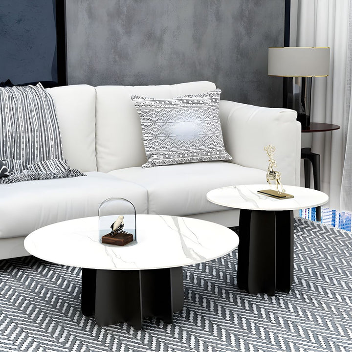 Naira Stainless Steel Frame Coffee Table for Living Room