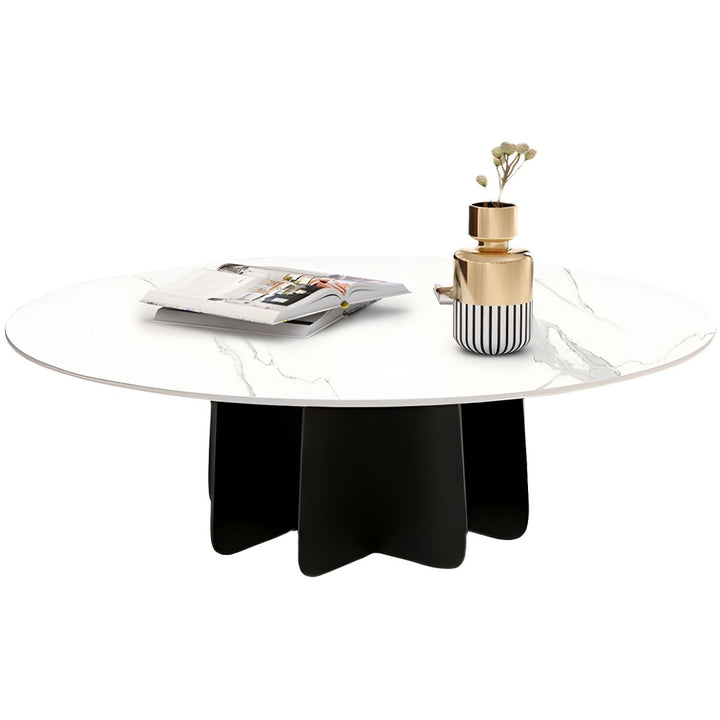 Naira Stainless Steel Frame Coffee Table for Living Room
