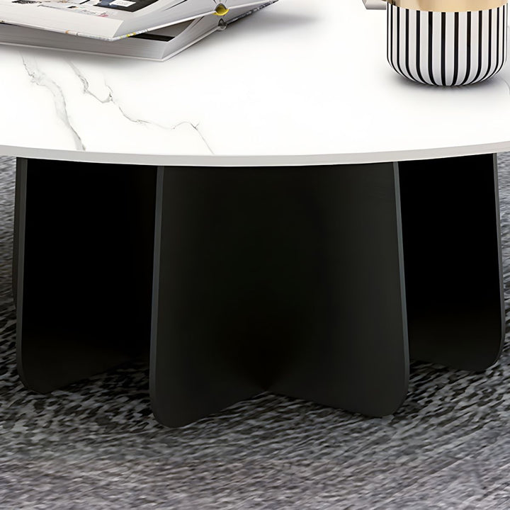 Naira Stainless Steel Frame Coffee Table for Living Room