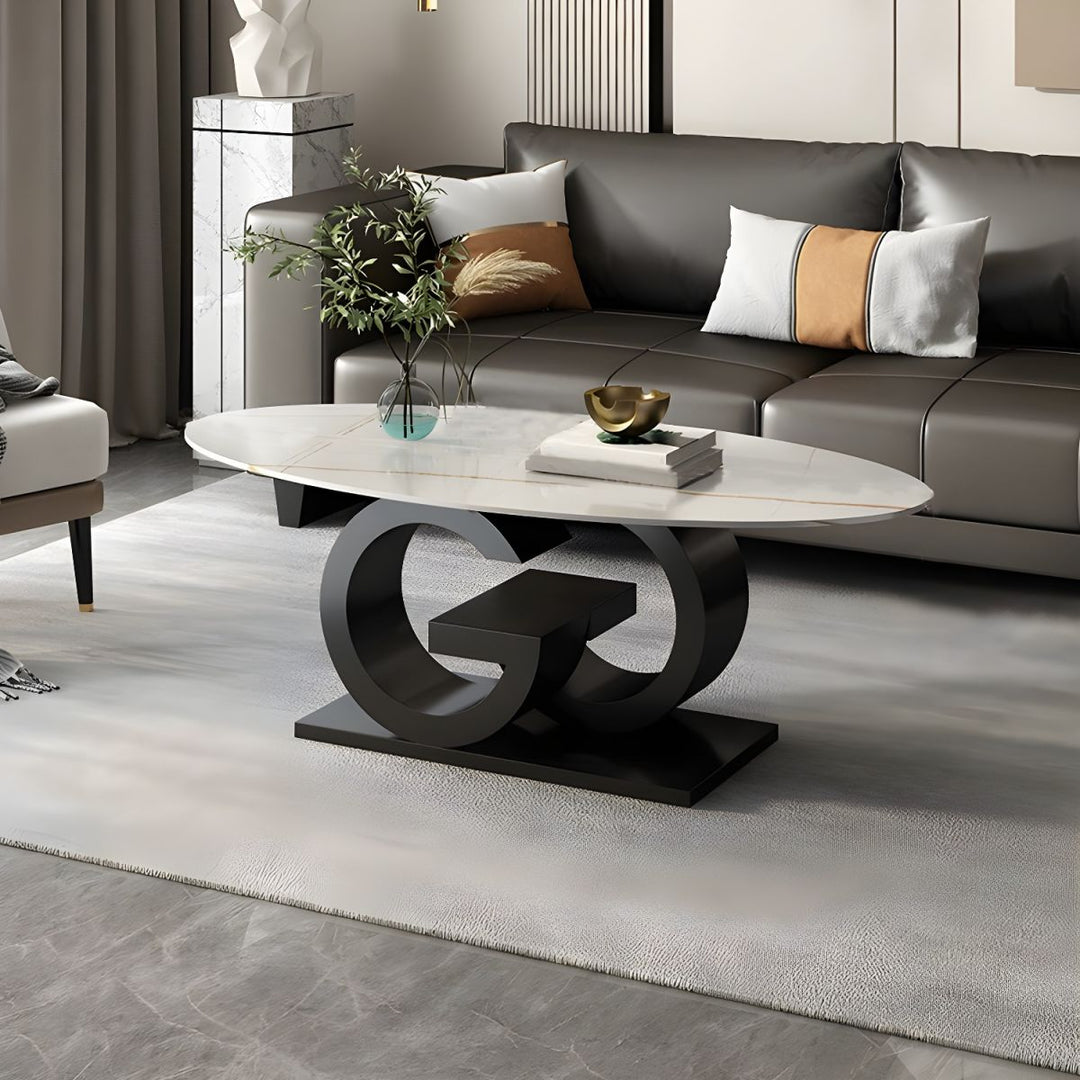 Oorvika Stainless Steel Coffee Table for Living Room