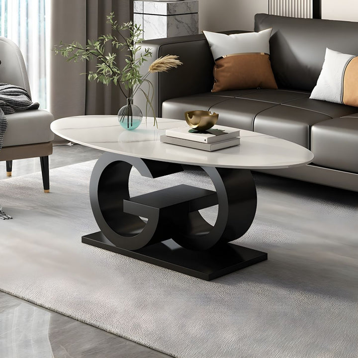 Oorvika Stainless Steel Coffee Table for Living Room