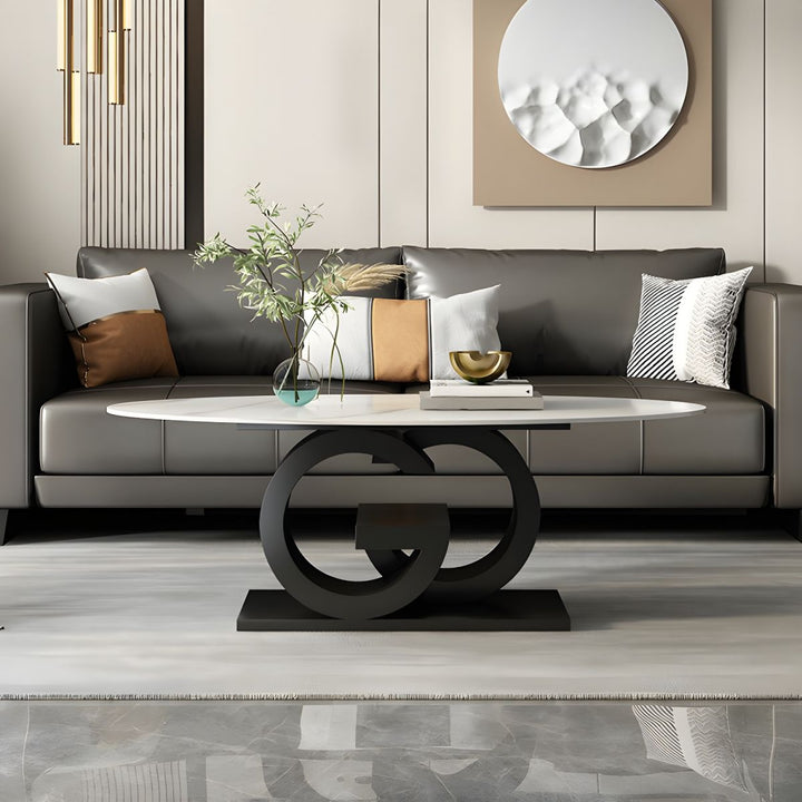 Oorvika Stainless Steel Coffee Table for Living Room