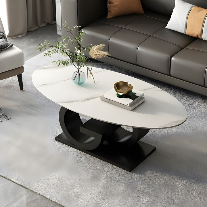 Oorvika Stainless Steel Coffee Table for Living Room